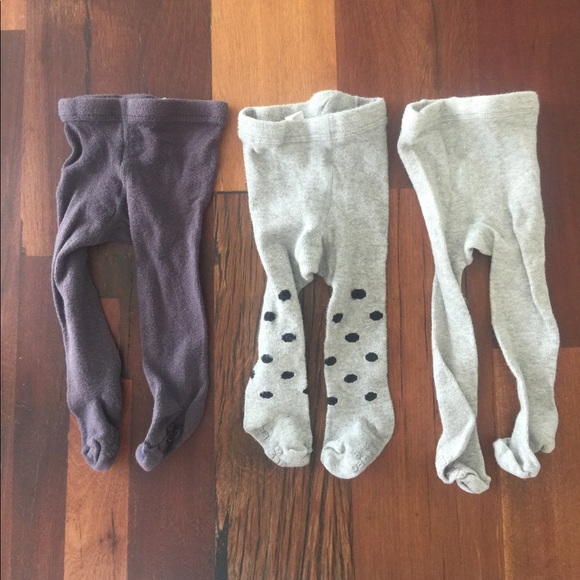 GAP Accessories Lot Of 3 Pairs Baby Gap Tights Poshmark